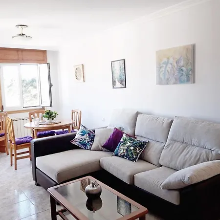 Con Vistas Al Mar En La Playa De Vilagarcia - O Feitizo Apartman *
