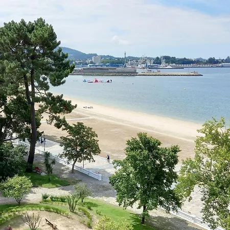 Con Vistas Al Mar En La Playa De Vilagarcia - O Feitizo Lejlighed Vilagarcia de Arousa